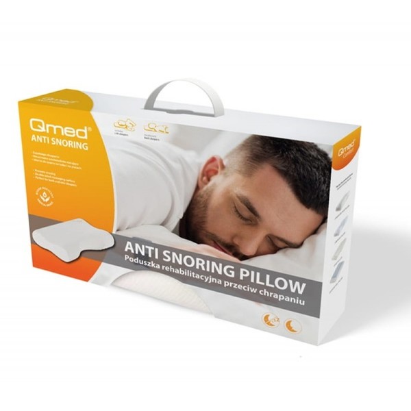 Възглавница против хъркане Qmed Anti Snore – мемори пяна за тих и здрав сън