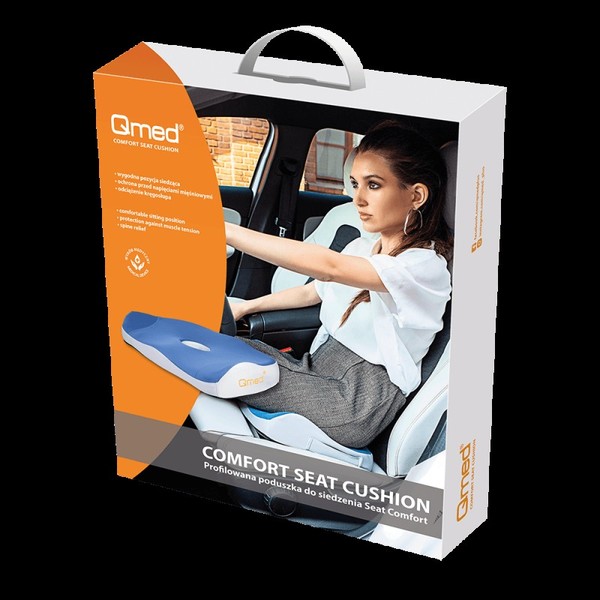 Антидекубитална възглавница Qmed Comfort – ортопедична мемори пяна за комфорт и защита